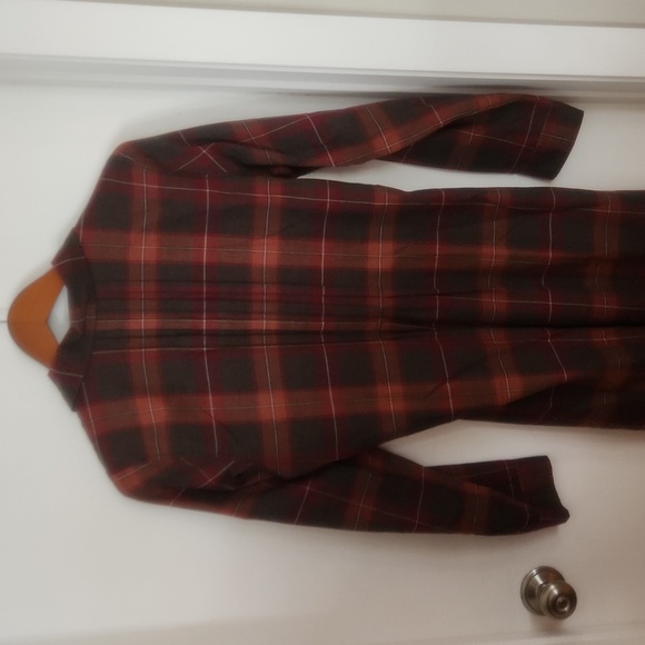 G. H BASS HERITAGE SHIRTINGS PLAID  SHIRT DRESS - Picture 2 of 12